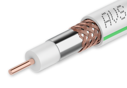 Коаксиальный кабель SAT-703 AVS Electronics (4*100m) Or