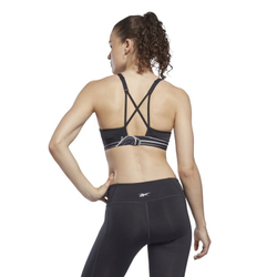 ТОП теннисный Reebok TS Lux Strappy Bra - black