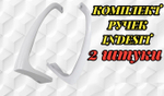 Комплект ручек 23 см холодильника Indesit верхняя и нижняя КОМПЛЕКТ РУЧЕК 2 шт