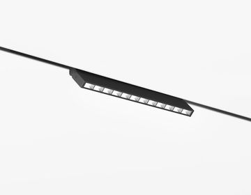 Трековый линейный светильник 3CCT 10W 3000К/4200К/6400K 38° GL2360 BK чёрный Magnetic standard 48V 10mm Ambrella