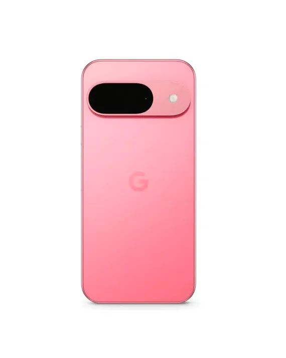 Задняя крышка для Google Pixel 9 розовая (Peony) со стеклом камеры