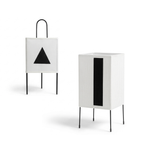 Настольный дизайнерский светильник Linen & Iron Square Ambient Lamp от PRINT:H