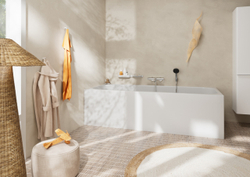 Hansgrohe Tecturis S Однорычажный смеситель для ванны наружного монтажа, хром