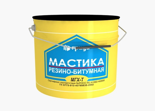 Мастика гидроизоляционная резино-битумная Грида МГХ-Т
