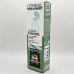 Паста S.O.S. L'Oreal Men Expert  Derma Control  для жирной кожи с ниацинамидом и гликолиевой кислотой, 45 мл (Франиция)