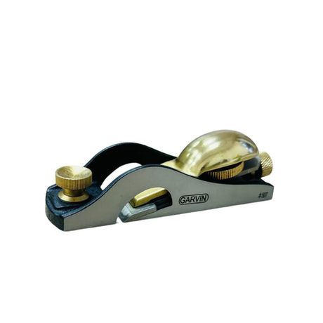 Новинка! Рубанок металлический торцовочный N507 GARVIN Carriage Rabbet Block Plane с открытыми бортами, длина 158 мм, лезвие 45 мм HEPHA SBP-0196