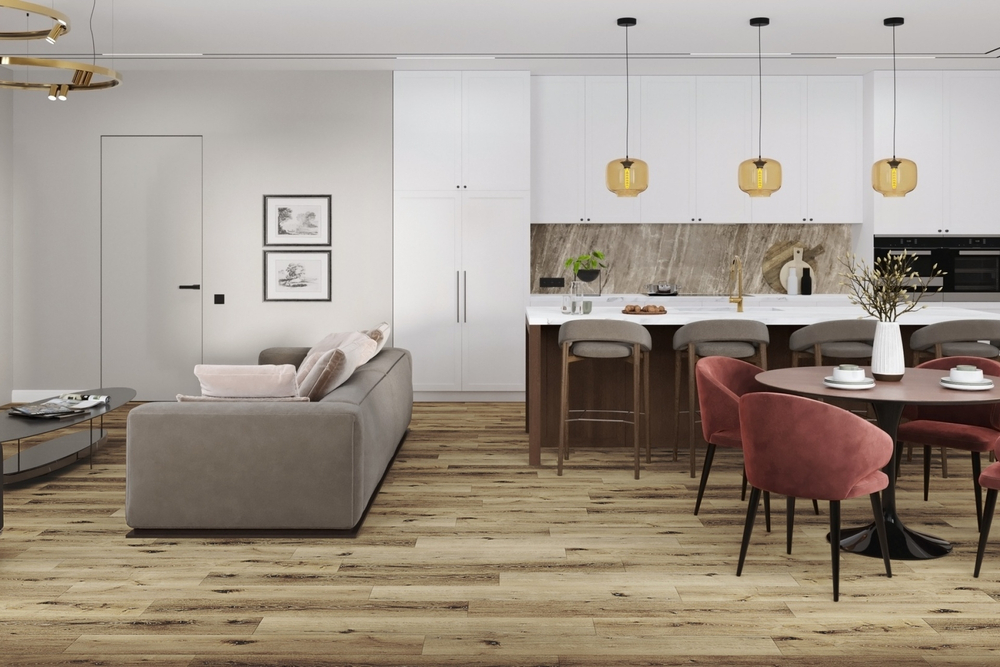 Кварц-винил SPC Damy Floor Family SPC 0,75мм 4,2 мм ДУБ ПРОВИНЦИАЛЬНЫЙ 2.635 м2