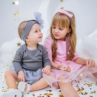 Повязка бант "Роза"