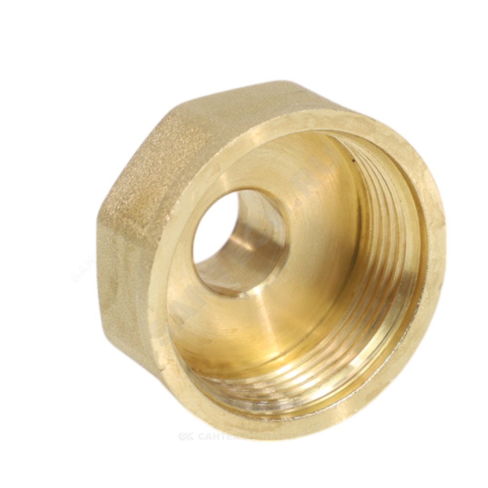 Переход латунь Ду 25х15 (1"х1/2") ВР/НР VALFEX VF.592.L.100.012