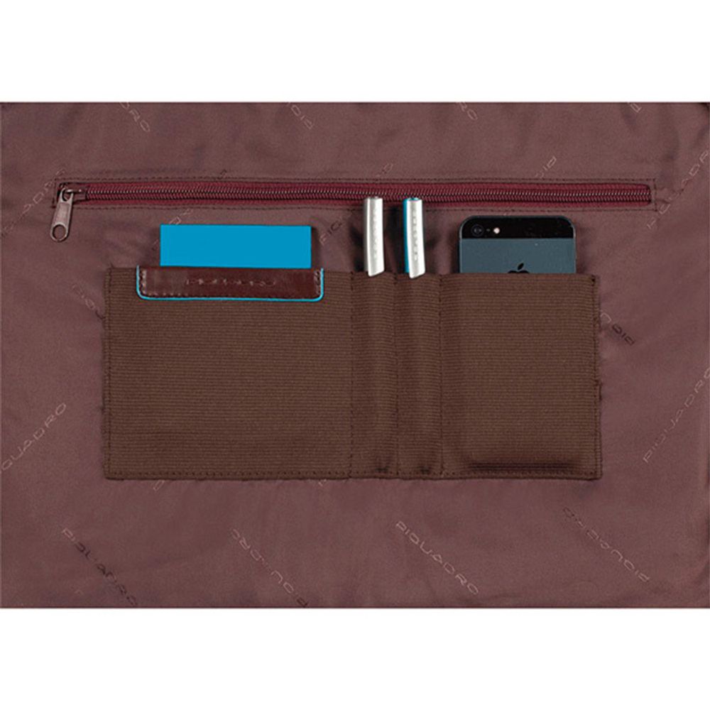 Сумка Piquadro Blue Square коричневая телячья кожа (CA3335B2/MO) 7