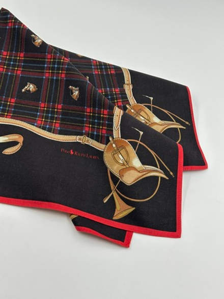 Платок чёрный Polo Ralph Lauren
