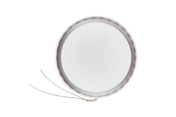 Диффузор теневой Visioner TDNP125W/150 белый/белая крышка с приточно-вытяжным вентилятором для натяжного потолка с регулировкой потока воздуха D 125 мм