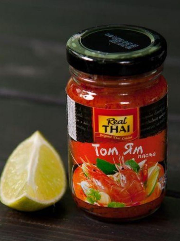 Real Thai Паста Tом Ям, 125 г 3 шт