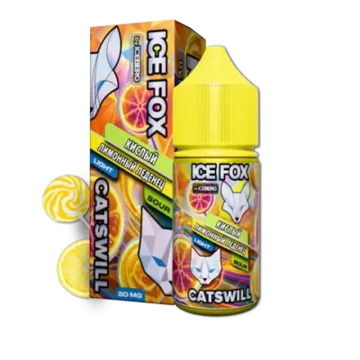 Жидкость ICE FOX & CATSWILL SOUR Salt 2% 30 ml