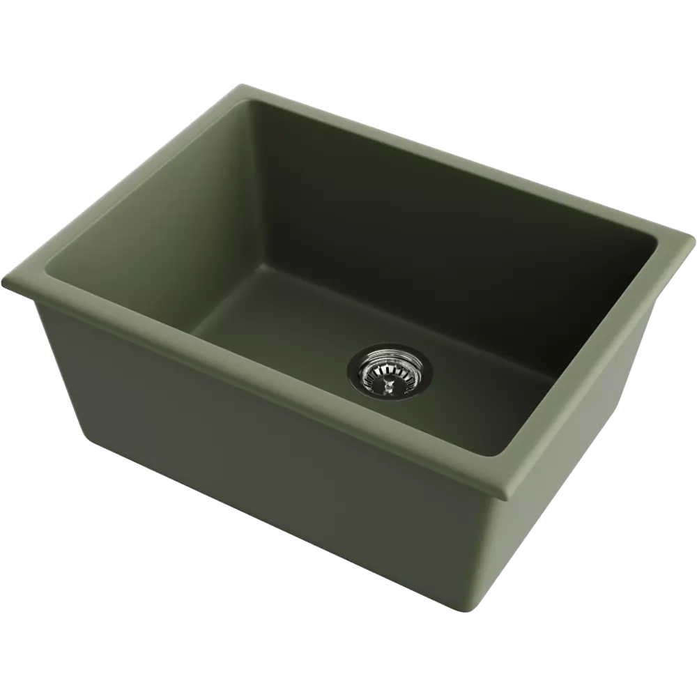 Кухонная мойка Omoikiri Okinoshima 61-U/I-RG Glossy Natceramic