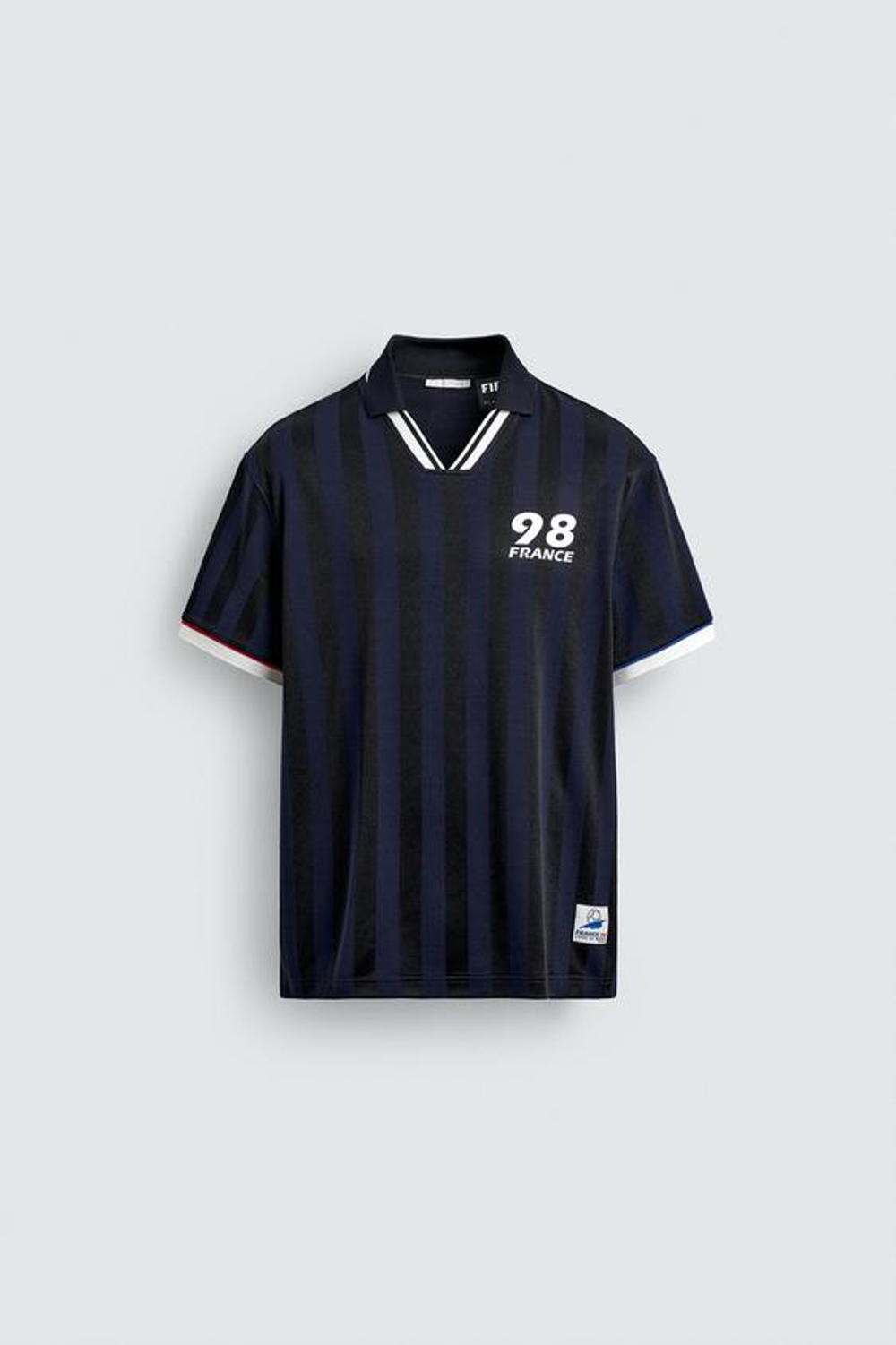 ZARA ТЕХНИЧЕСКОЕ ПОЛО ФРАНЦИЯ 98 FIFA WORLD CUP™ FIFA CLASSICS, МОРСКОЙ СИНИЙ
