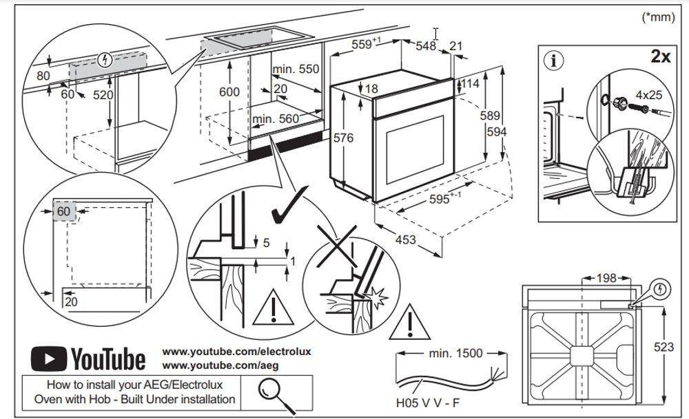 Электрический духовой шкаф Electrolux LOE8F38Z