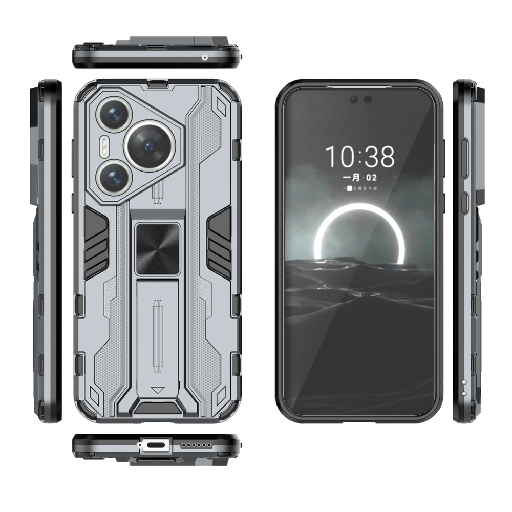 Противоударный чехол с подставкой Transformer для Huawei Pura 70