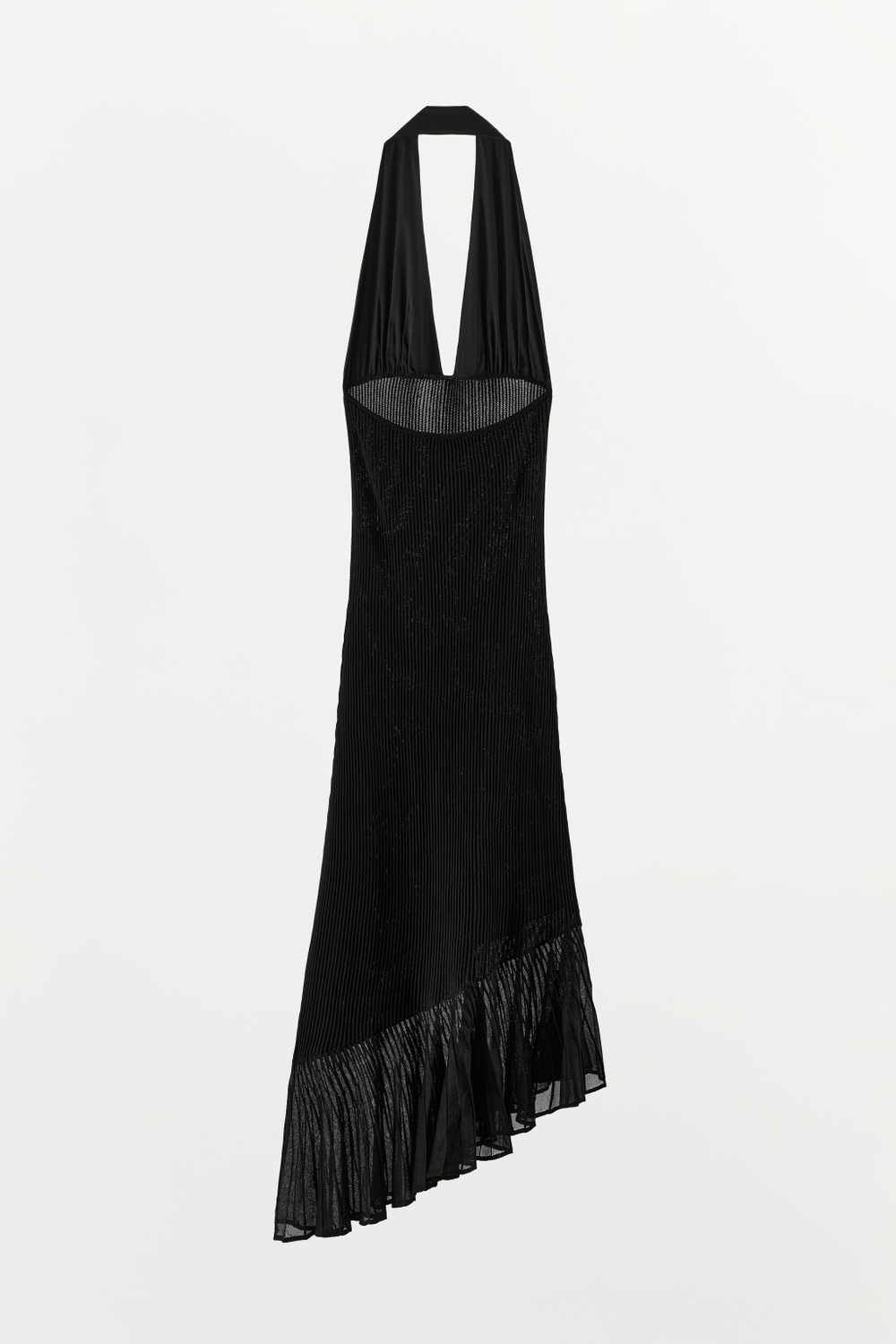 КОМБИНИРОВАННОЕ ПЛАТЬЕ-ХАЛТЕР — ZARA