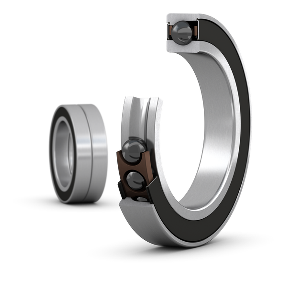SKF S71902 CD/HCP4ADGA — комплект прецизионных радиально-упорных шарикоподшипников 15×28×14 мм