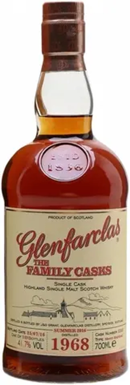 Виски Glenfarclas 1968 Family Casks, 0.7 л