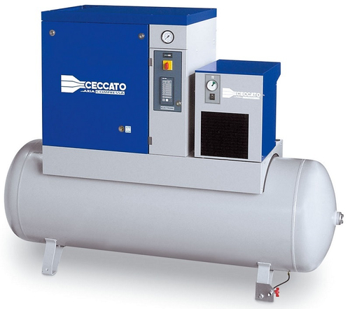 Винтовой компрессор Ceccato CSM 7,5D 10 400/50 TM500 F