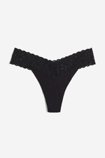 Кружевные трусы-стринги, 5 шт. - H&M