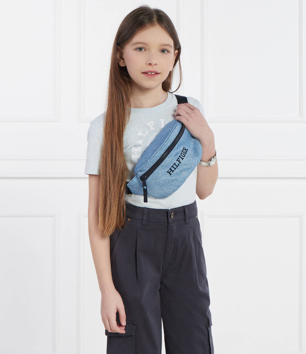 Бананка DENIM Tommy Hilfiger - голубой(AU0AU01880)