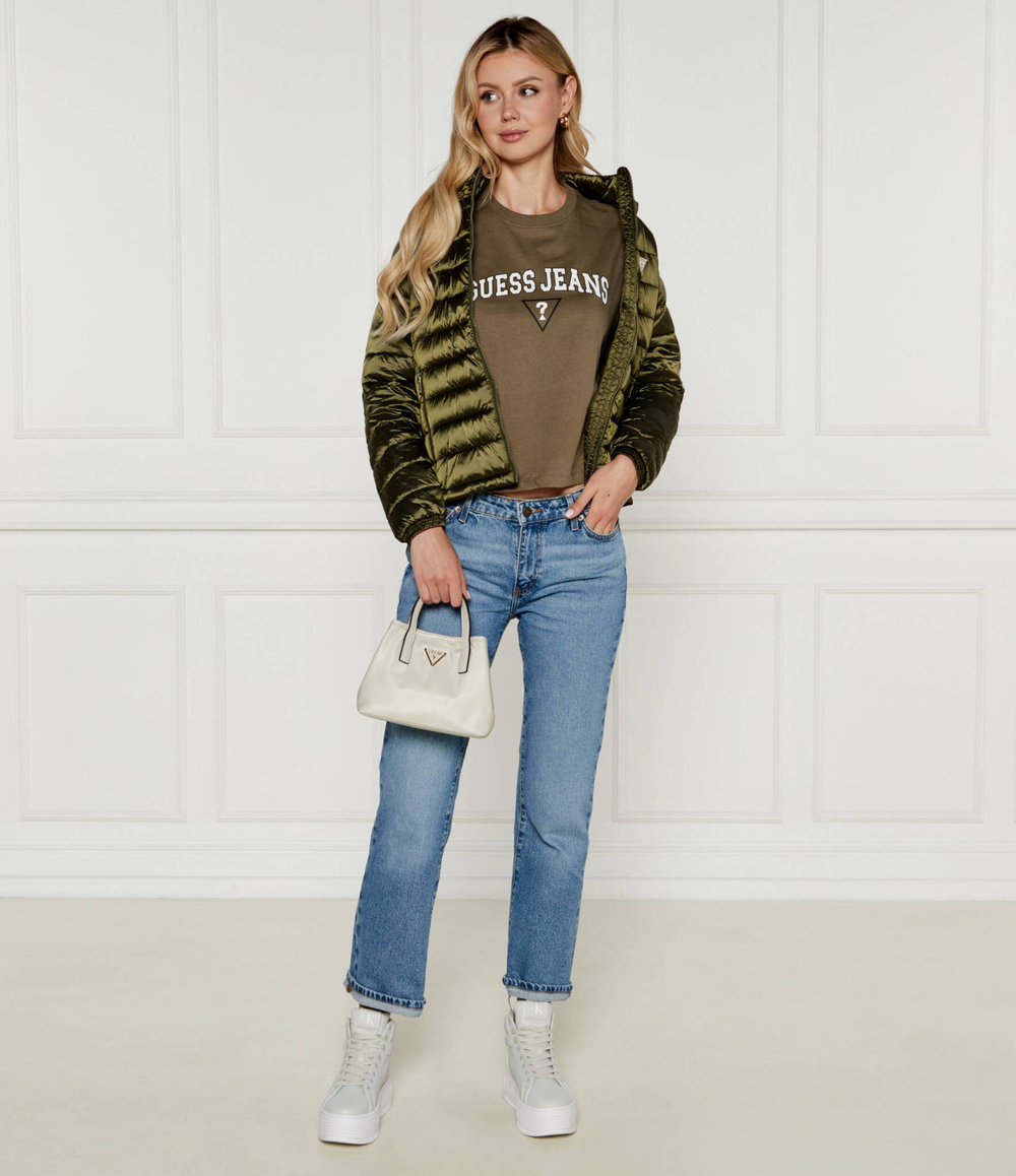 Футболка Guess Jeans - хаки(W4YI06 K8HM0)