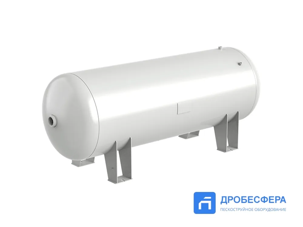 Ресивер для компрессора РГ 500/40 горизонтальный оцинкованный