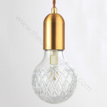 Pendant design lamp Crystal Bulb by Lee Broom (14 suspension)