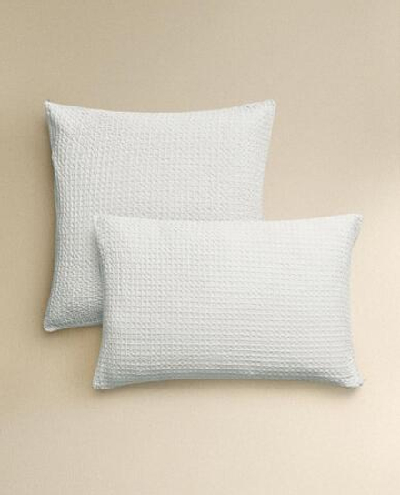 ZARA HOME ОДНОТОННАЯ НАВОЛОЧКА (200 НИТЕЙ), БЕЛЫЙ