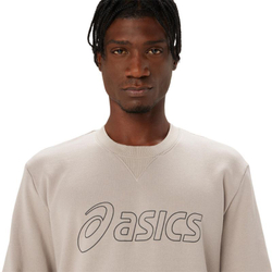 Мужская теннисная кофта Asics Sweat Shirt - moonrock/Графит grey