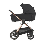 Детская коляска 3 в 1 Espiro Code 2025 и автокресло Pi Black 10 clever black/Чёрный (Black 110)