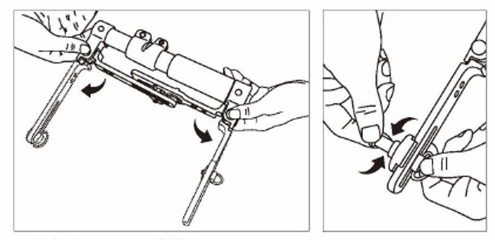KUPO KS-109 Folding Flash Bracket Складное крепление для камеры/вспышки