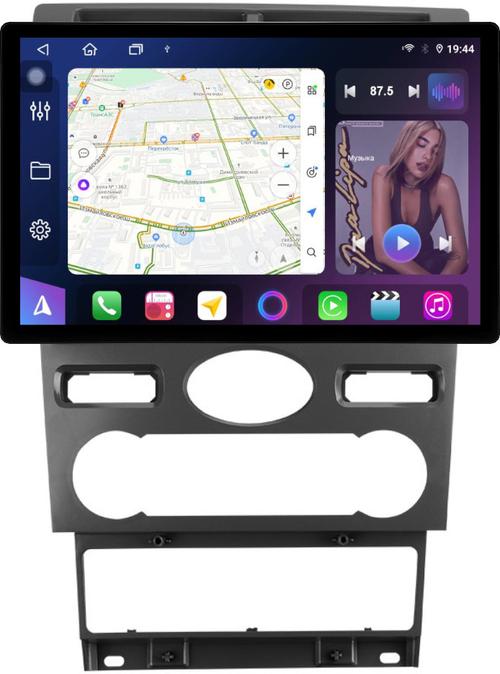 Магнитола для Ford Mondeo 3 2000-2006 (климат) - FarCar BX877 монитор 13" 2K QLED на Android 13, Быстрая, CarPlay, 4G SIM-слот