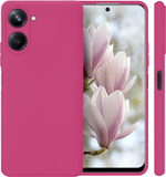 Мягкий Soft Touch чехол из силикона для REALME 10 PRO (не PLUS !) с бархатной подкладкой