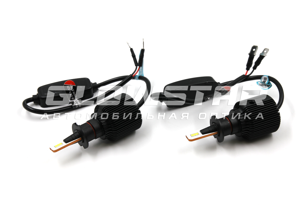 Cветодиодные лампы H3 Sariti J1 Seoul Csp, 5500К, 12V, 25W, EMC (комплект, 2шт)