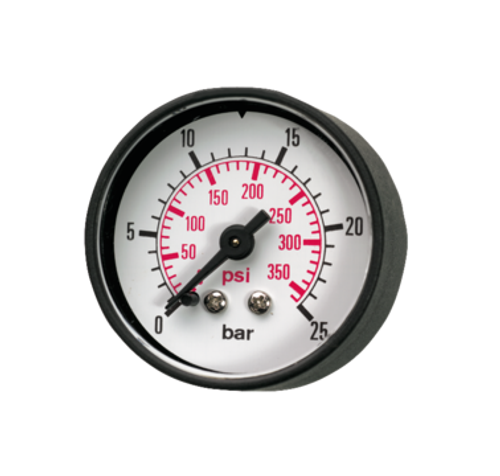 Манометр диам. 50 мм, 0-40 бар, 1/4" BSPP (M)