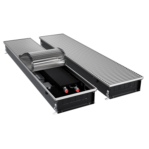 Конвектор внутрипольный Royal Thermo ATRIUM TURBO-110/300/2400-DG-U-NA