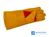 Перчатки пескоструйщика (кожа), оранжевые арт. EXT orange