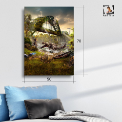 Картина интерьерная karTTina "Resident Evil 4", 50х70см 1шт.