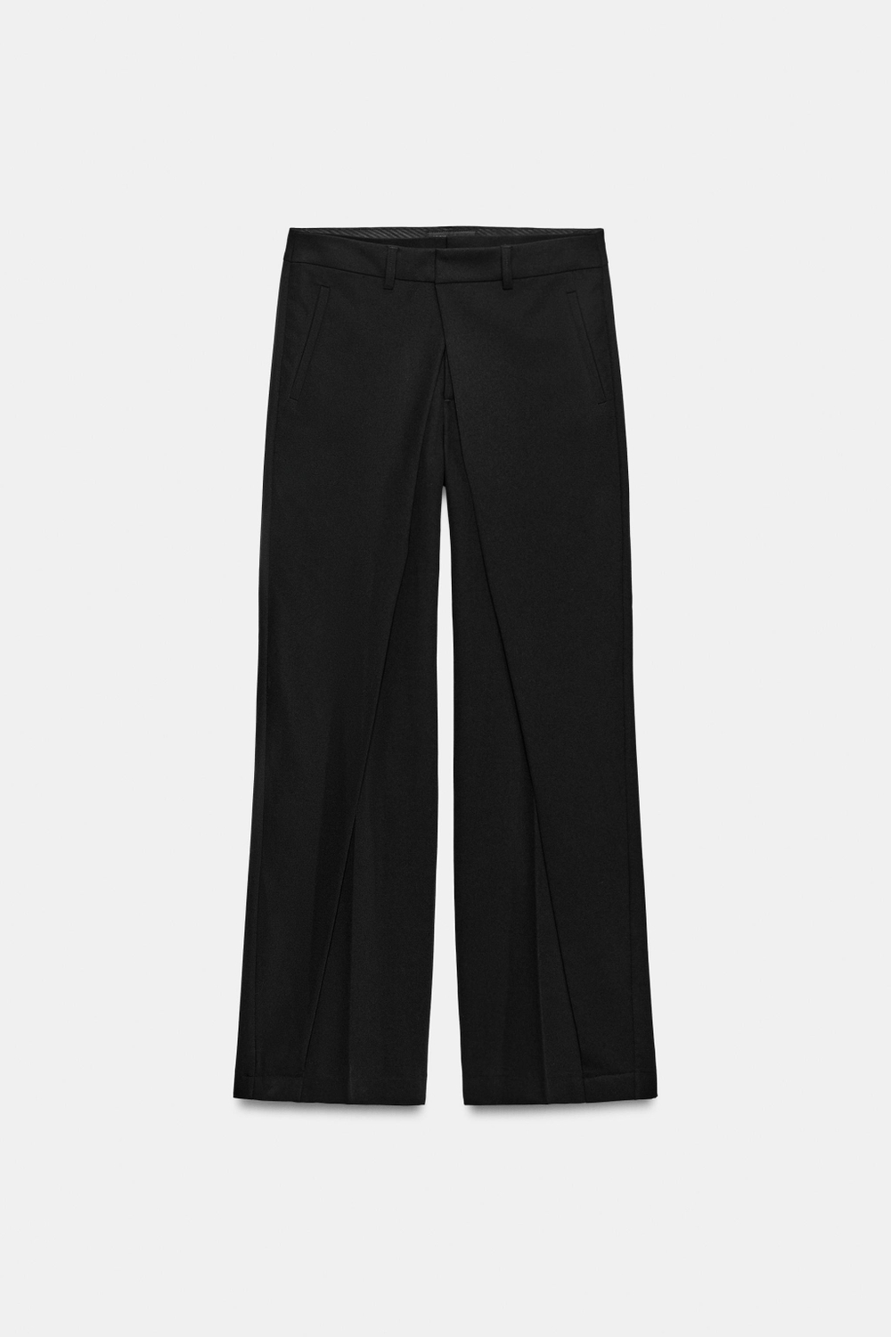 БРЮКИ С ЗАЩИПАМИ СПЕРЕДИ — ZW COLLECTION — ZARA