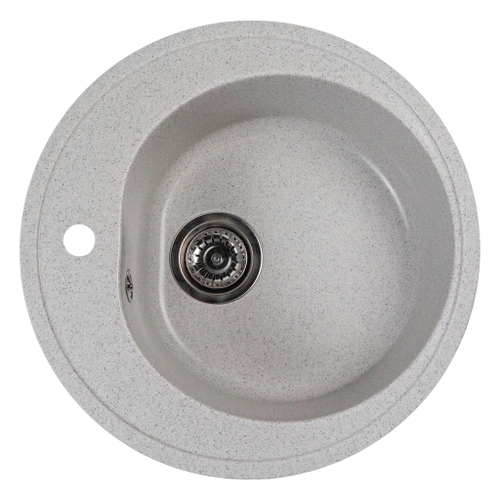 Мойкa МЛ-ГМС102 (ML-GMS102) СТАНДАРТ круглая, серый (310), 500 мм (глуб. чаши 170)