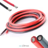 Медный провод 16AWG (1м красного + 1м чёрного) в силиконовой изоляции 2 метра