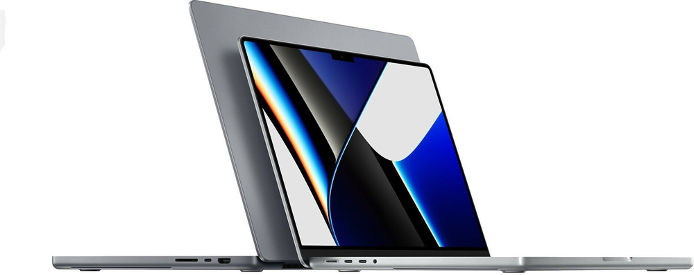 Ноутбук Apple MacBook Pro 14" A2442 (MKGR3X/A) 14"/Apple M1 Pro/RAM 16GB/SSD 512GB/14 Core GPU/3024*1964/Retina/Mac Os/Подсветка кл-ры: нет/серебристый. Состояние: B1