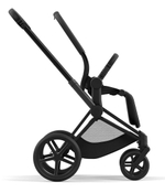 Коляска 3 в 1 Cybex Priam IV Matt Black complete и автокресло Cloud T i-Size Mirage Grey Plus Sepia Black