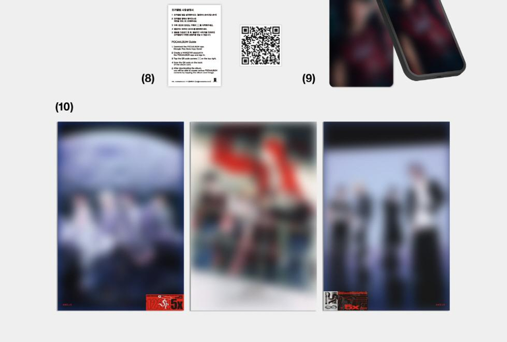 Альбом ONEUS - 5X 11th Mini Album POCAALBUM Version