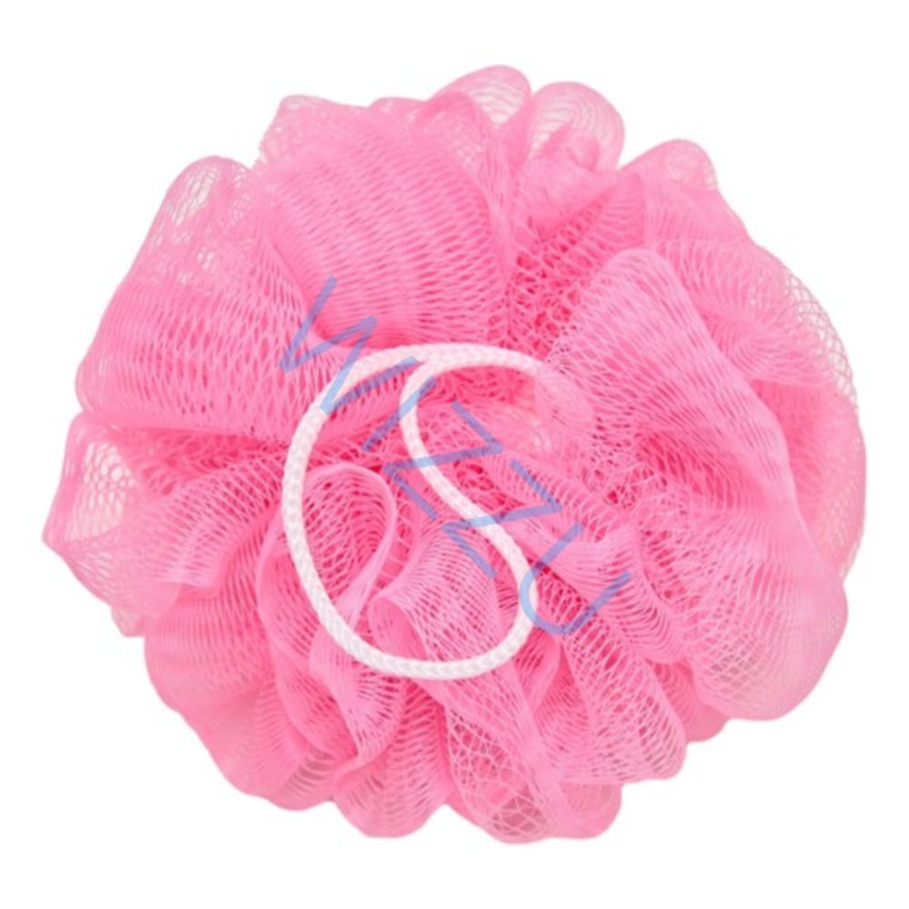 Мочалка Шар 30гр 1 шт RILLY *150 (Бело-розовый)