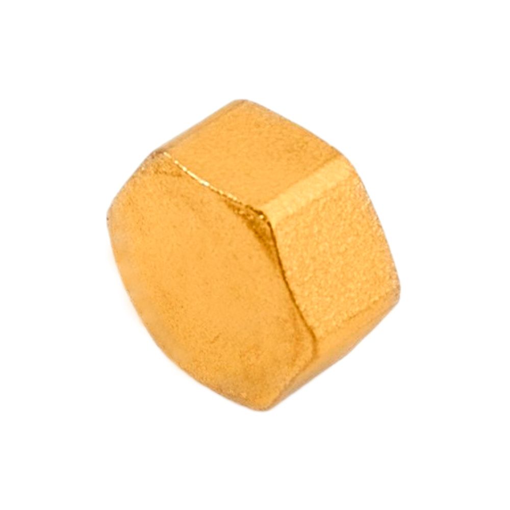 Заглушка латунная с внутренней резьбой STOUT - 1/2"